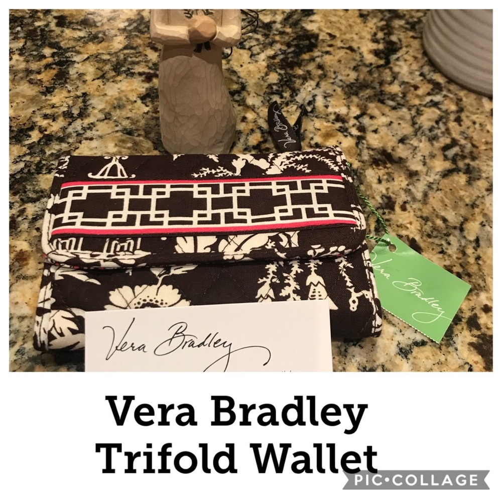 NWT Vera Bradley Trifold Wallet